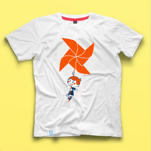 Camiseta Volare Blanca Niño